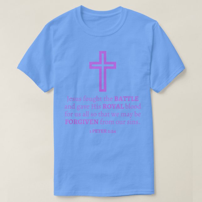 Camiseta Tesis gráfica de amor Jesús Cristiano (Diseño del anverso)