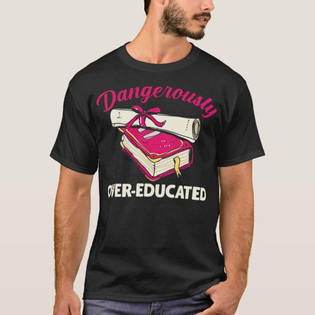 Camiseta Tesis-s de Médica de licenciatura de estudiante gr (Anverso)