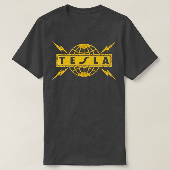 Camiseta Tesla (Diseño del anverso)