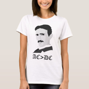 Camiseta Tesla AC>DC