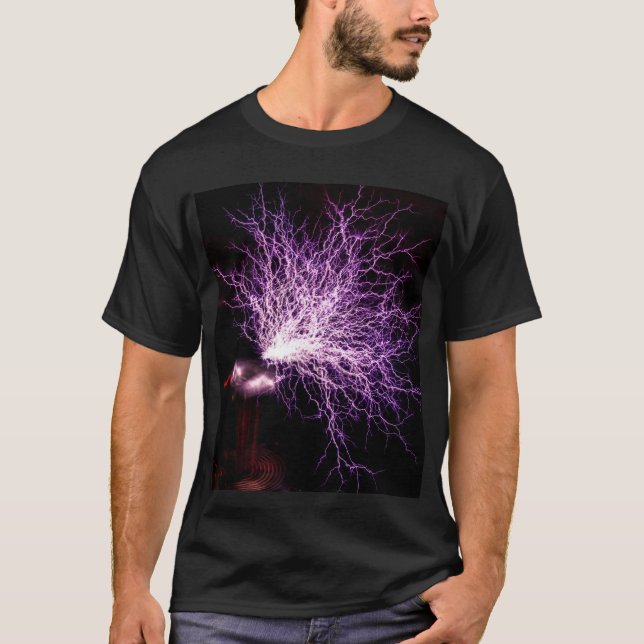 Camiseta Tesla Coil (Anverso)