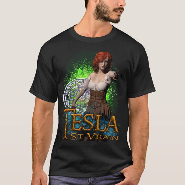 Camiseta Tesla St. Vrain (Anverso)