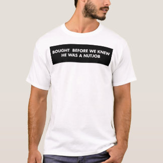 Camiseta Tesla Sticker Bumper - Comprado Antes De Saber Que
