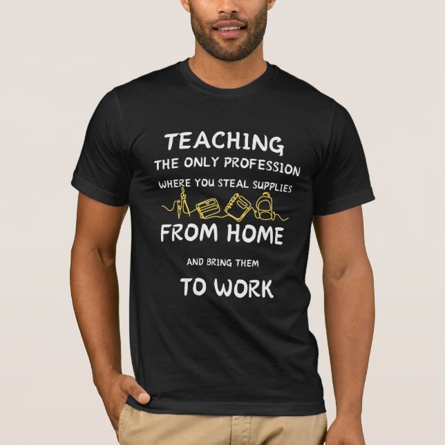 Camiseta Tesoros docentes: La cadena de suministro de educa (Anverso)