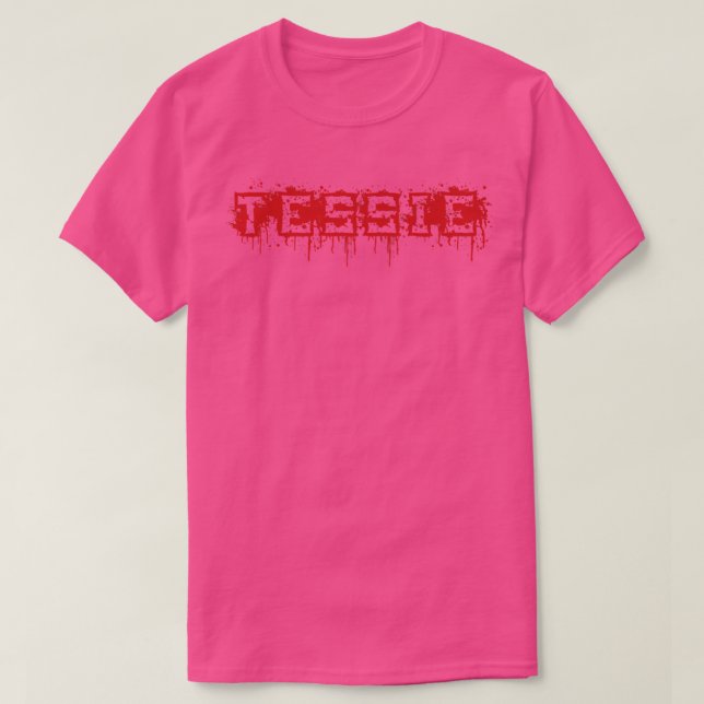 Camiseta Tessie First Name Halloween Costume Personalizado  (Diseño del anverso)