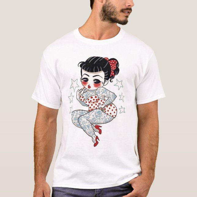 Camiseta tessie tatuado (Anverso)