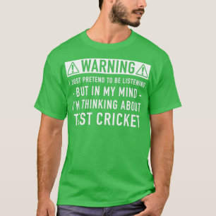 Camiseta Test Cricket Gift Classic TShirt