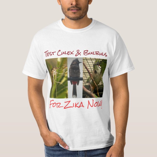 Camiseta Test Culex & Bulbuls Shirt de RoseWrites (Anverso)