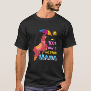 Camiseta Test Day Llama Teacher Exam