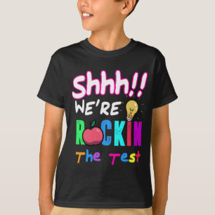 Camiseta Test Day Rock El Estudiante Ensayo Rainbow