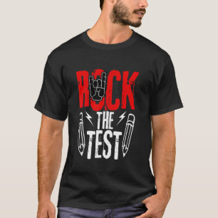 Camiseta Test Day Rock The Metalizado Teacher Student Testi
