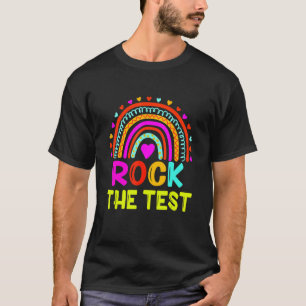 Camiseta Test Day Rock The Test Teacher Testing Day Teache