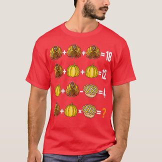 Camiseta Test de matemáticas de la Orden de Acción de Graci