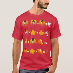 Camiseta Test de matemáticas de la Orden de Acción de Graci