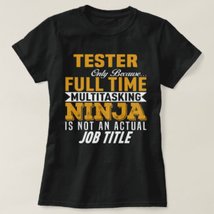 Camiseta Tester
