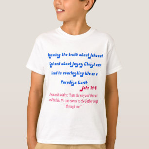 Camiseta Testigo de Jehová John14-6