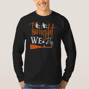 Camiseta Testigos Esta Noche Volamos Halloween Hocus Pocus