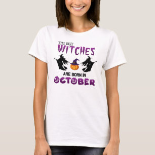 Camiseta Testigos Nacidos En Octubre, Cumpleaños De La Bru