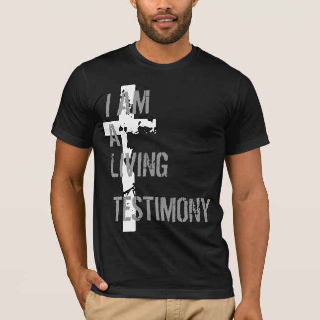 Camiseta Testimonio vivo (Anverso)