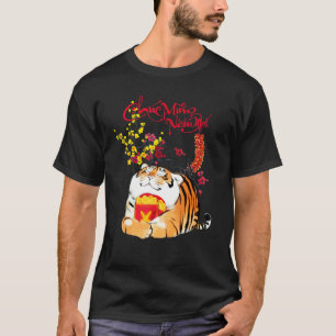 Camiseta Tet Vietnam Lunar New Year Calendar 2022 Happy