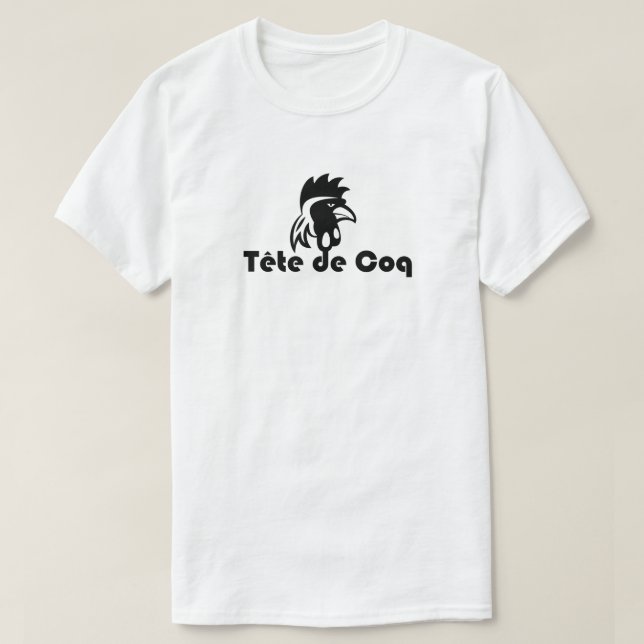 Camiseta Tète de Coq  (Diseño del anverso)