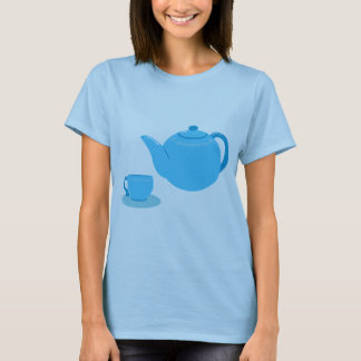Camiseta Tetera Azul Clásica