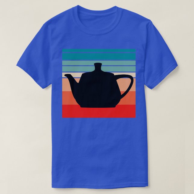 Camiseta tetera retro (Diseño del anverso)