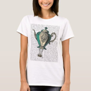 Camiseta Tetera Voladora 1 Verde y Amarilla