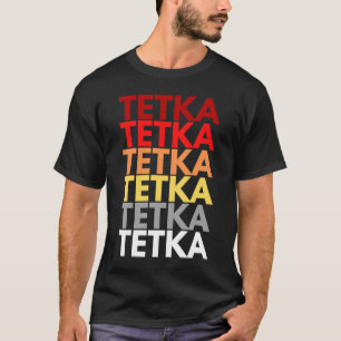 Camiseta Tetka colorido en tía croata en tetka croata