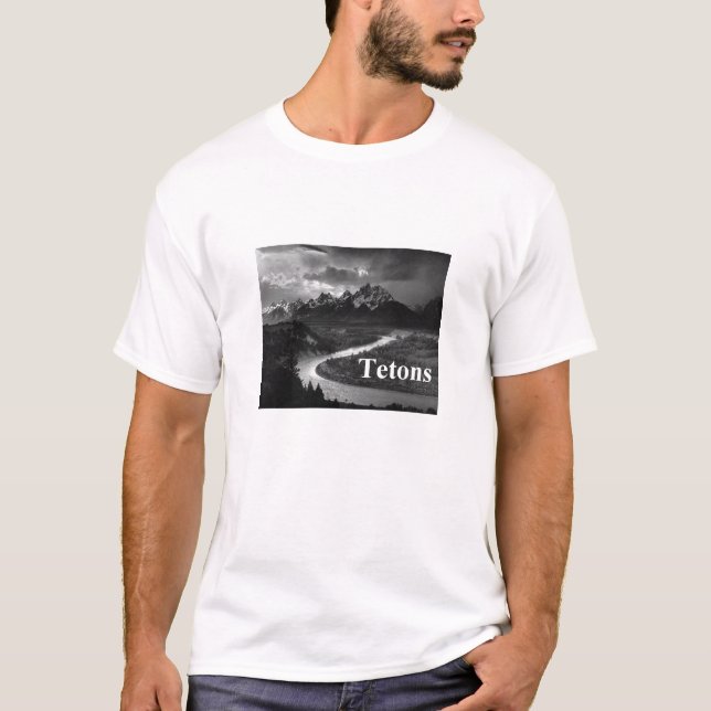 Camiseta Tetons magnífico (Anverso)