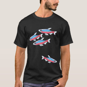 Camiseta Tetra Cardenal Cardumen tetra comunidad pez desi