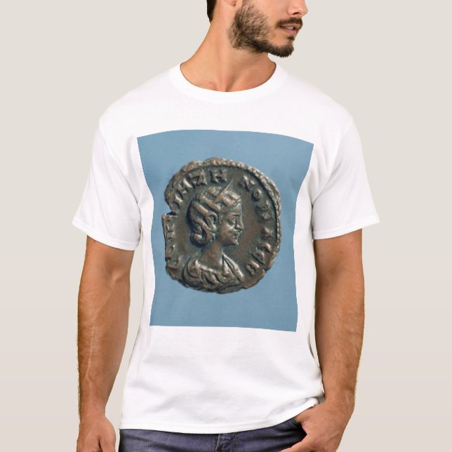 Camiseta Tetrachm de Zenobia, reina del Palmyra (Anverso)