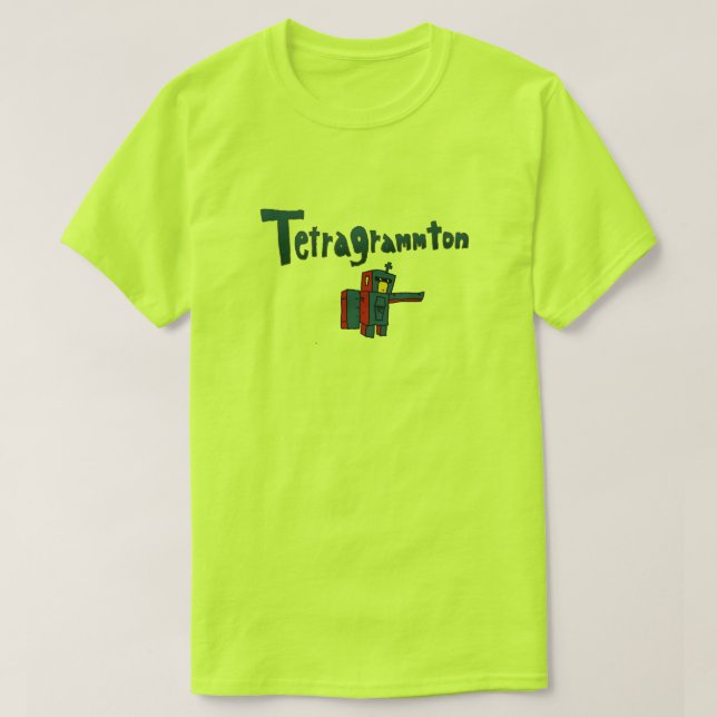 Camiseta Tetragrammaton (Diseño del anverso)