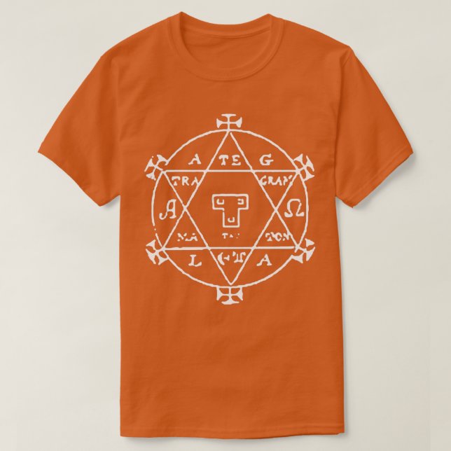 Camiseta Tetragrammaton (Diseño del anverso)