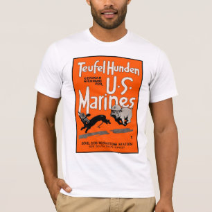 Camiseta Teufel Hunden, estación de reclutamiento del perr