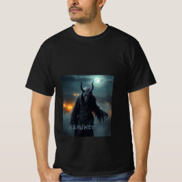 Camiseta Teuflisch und mit langem Fell Teufel Graumetall