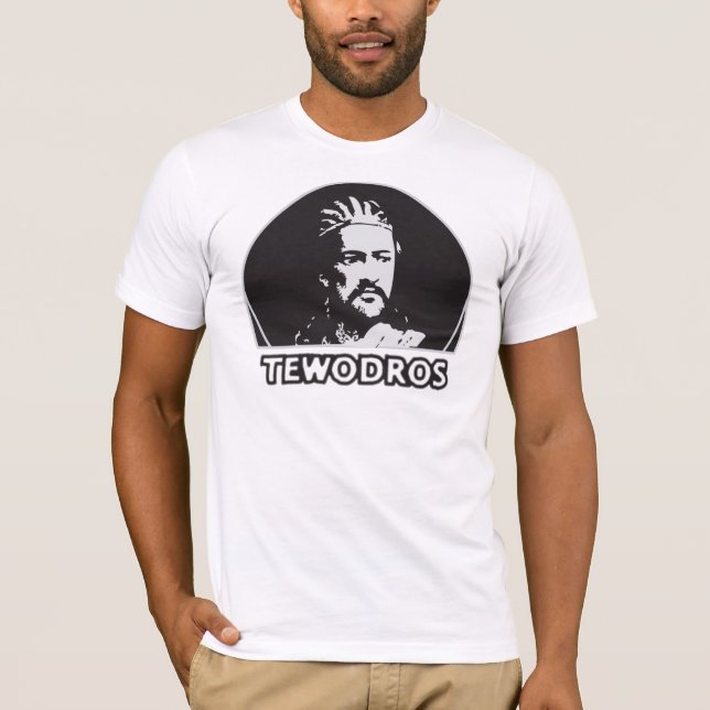 Camiseta Tewodros etíopes (Anverso)
