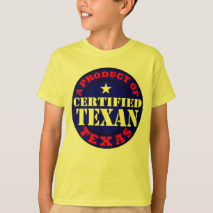 CAMISETA TEXÁN CERTIFICADO