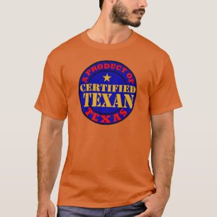CAMISETA TEXÁN CERTIFICADO