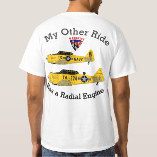 Camiseta Texan de Warkites T-6 "mi otro paseo "