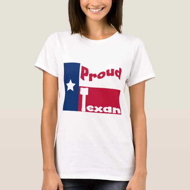 Camiseta Texan orgulloso (Anverso)