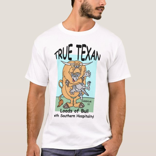 CAMISETA TEXAN VERDADERO (Anverso)