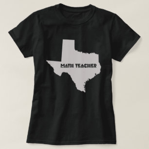 Camiseta Texans del profesor de matemáticas