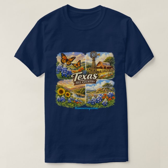 Camiseta Texas (Diseño del anverso)