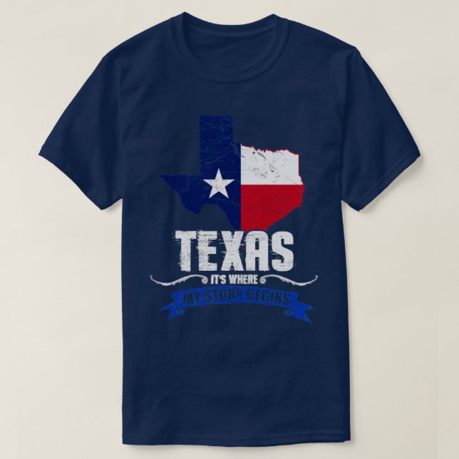 Camiseta Texas (Diseño del anverso)
