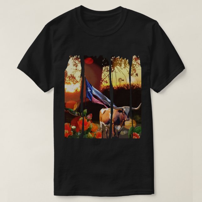 Camiseta Texas (Diseño del anverso)