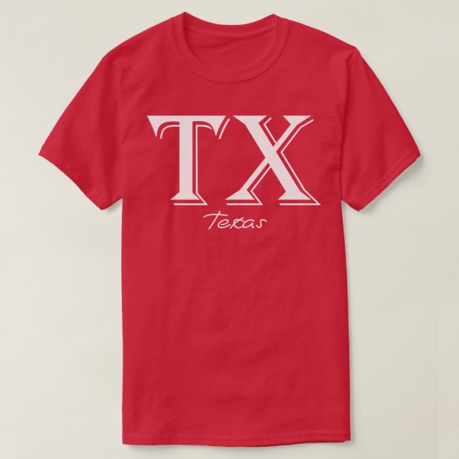 Camiseta Texas (Diseño del anverso)
