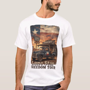 Camiseta Texas 250 Lone Star Tour de la Libertad Vaquero An
