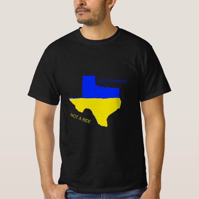 Camiseta Texas <3 Ucrania (Anverso)