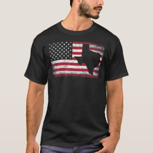 Camiseta Texas 4 De Julio Bandera Estadounidense Estadounid